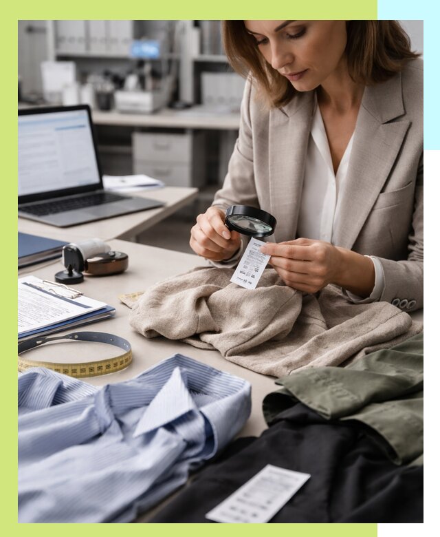 Сертификация одежды и текстиля в Кургане, быстрая экспертиза