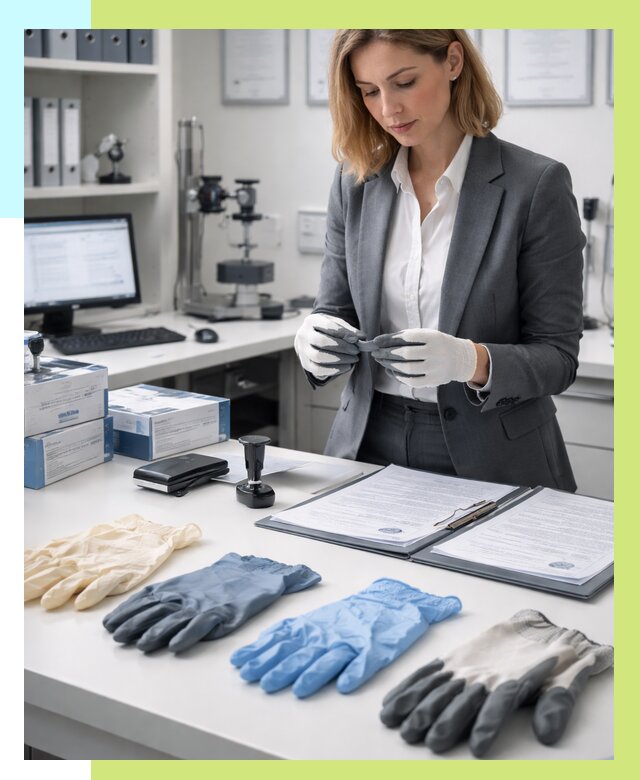 Сертификация перчаток в Кургане от 8763 р. | Алешин-Крг