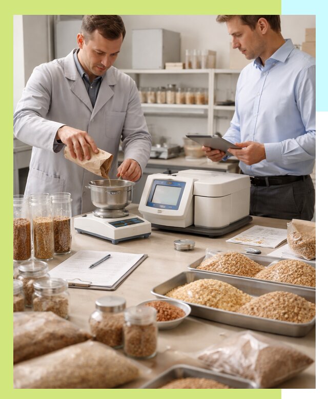 Сертификация зерна и зерновой продукции в Кургане для экспорта