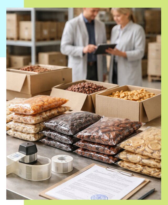 Сертификация сухофруктов в Кургане от 12371 р. | Алешин-Крг под ключ