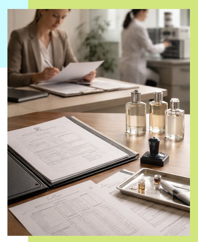 Сертификация парфюмерии в Кургане от 15464 р. | Алешин-Крг