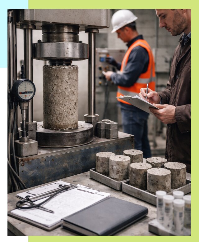 Сертификация бетона в Кургане от 30927 р. сертификат | Алешин-Крг