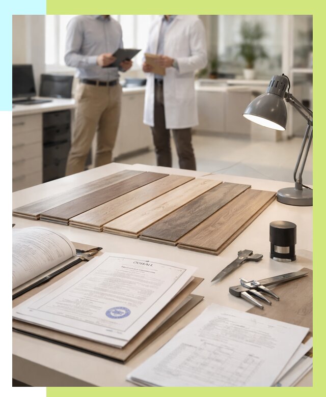 Сертификация ламината в Кургане от 18556 р. под ключ | Алешин-Крг