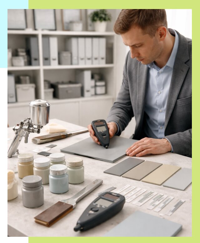 Сертификация краски в Кургане от 25773 р. | Алешин-Крг центр