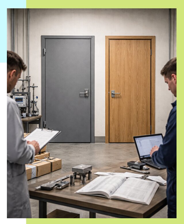 Сертификация дверей в Кургане от 8247 р. под ключ | Алешин-Крг