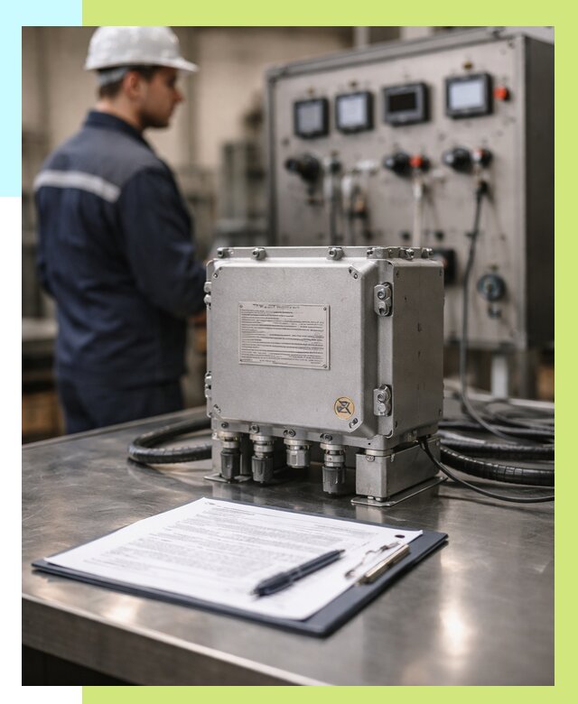 Сертификация взрывозащищенного оборудования в Кургане от 36082 р. | Алешин-Крг