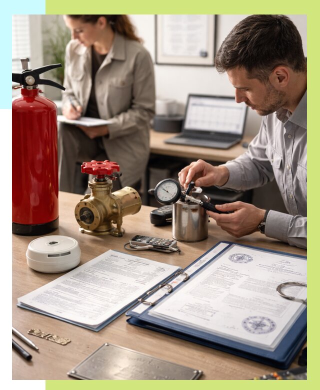 Сертификация пожарного оборудования в Кургане от 15464 р.|Алешин-Крг