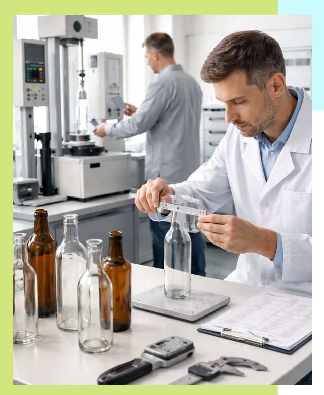 Сертификация стеклянных бутылок и сопутствующей упаковки в Кургане