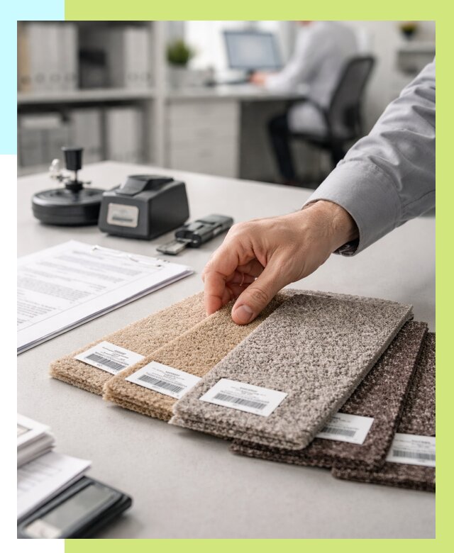 Сертификация ковролина в Кургане от 15464 р., Алешин-Крг