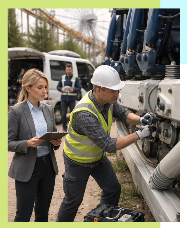 Сертификация аттракционов и проверка безопасности в Кургане