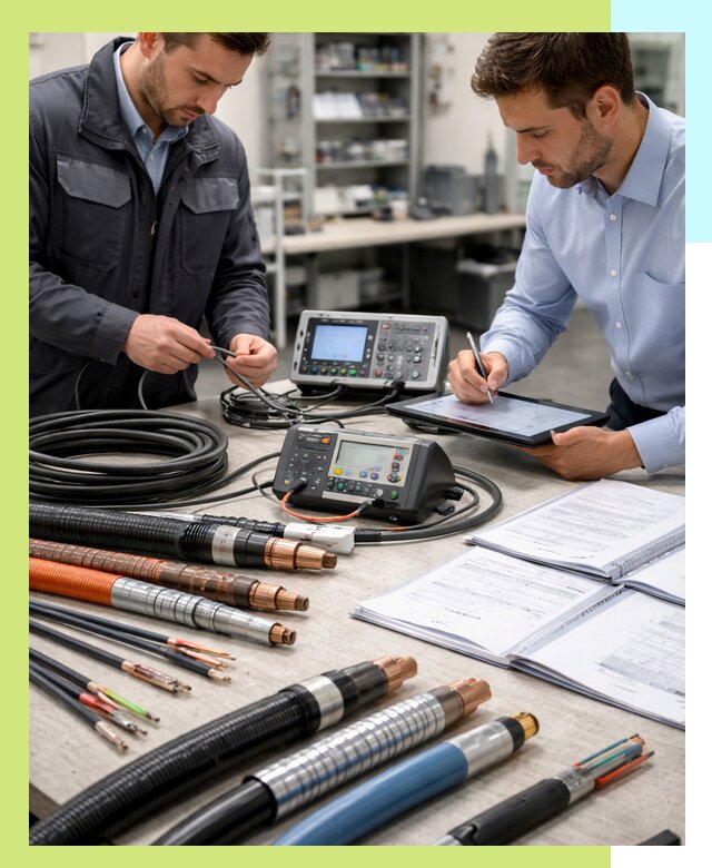 Сертификация кабеля и электропроводки в Кургане под ключ