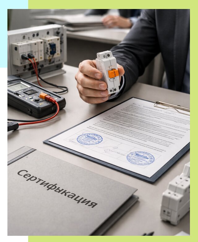 Сертификация выключателей под ключ в Кургане от 15464 р. | Алешин-Крг