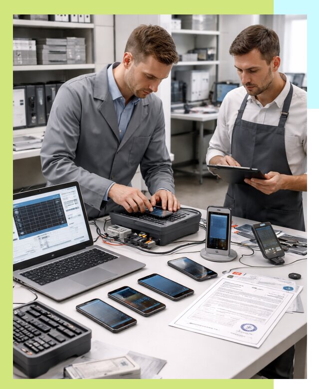 Сертификация мобильных телефонов и смартфонов в Кургане под ключ