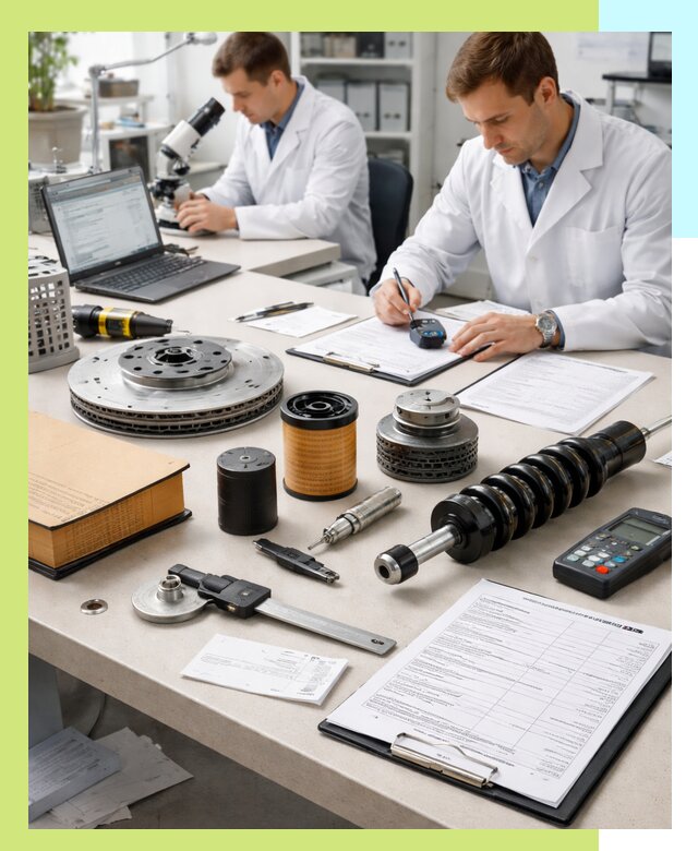 Сертификация автозапчастей и комплектующих в Кургане по ГОСТ