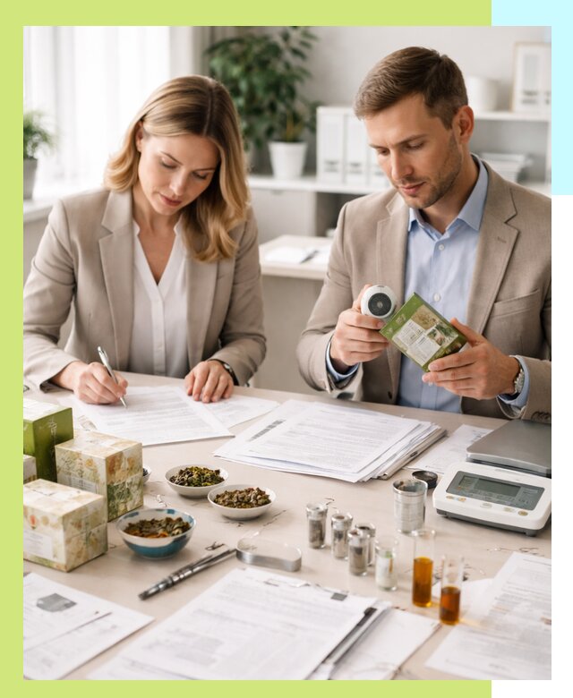 Разработка ТУ на чай и маркировку продукции в Кургане