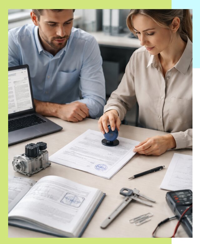 Выдача паспорта изделия и техническая экспертиза продукции в Кургане