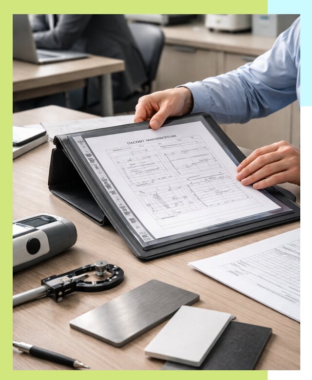 Оформление паспорта материала для продукции в Кургане