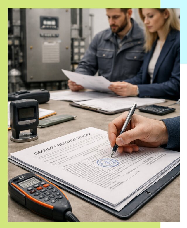 Оформление паспорта эксплуатации оборудования в Кургане