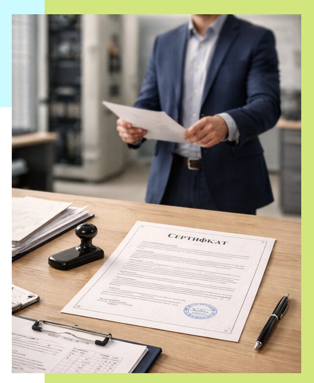 Сертификат на оборудование в Кургане от 15464 р. | Алешин-Крг