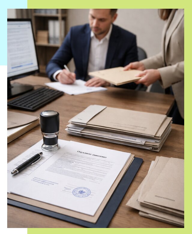 Отказное письмо для таможни в Кургане от 3093 р, Алешин-Крг