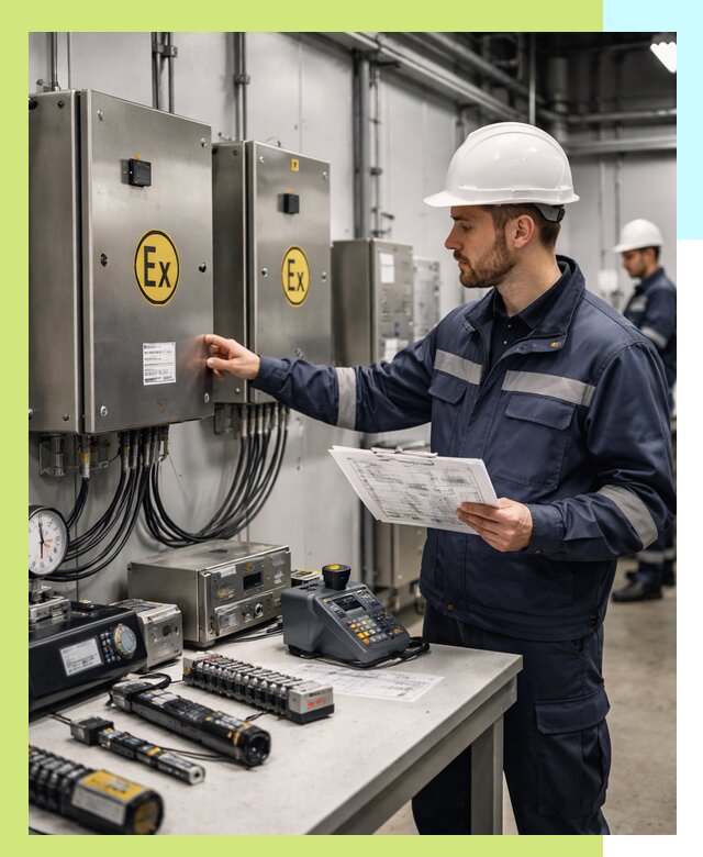 Сертификат взрывозащиты промышленного оборудования в Кургане