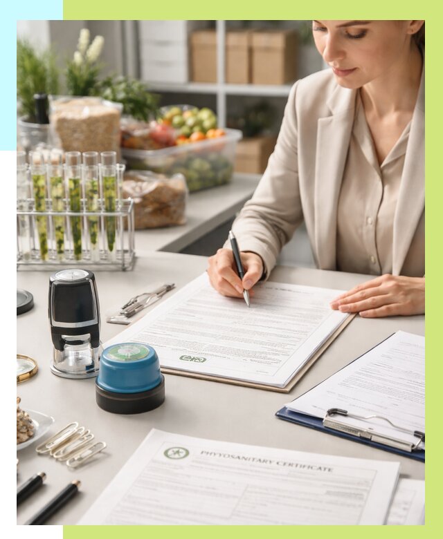 Фитосанитарный сертификат оформить в Кургане от 4639 р. | Алешин-Крг