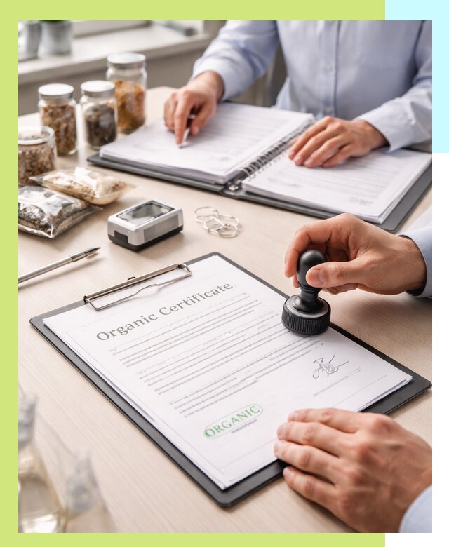 Получение органик сертификата для продукции в Кургане