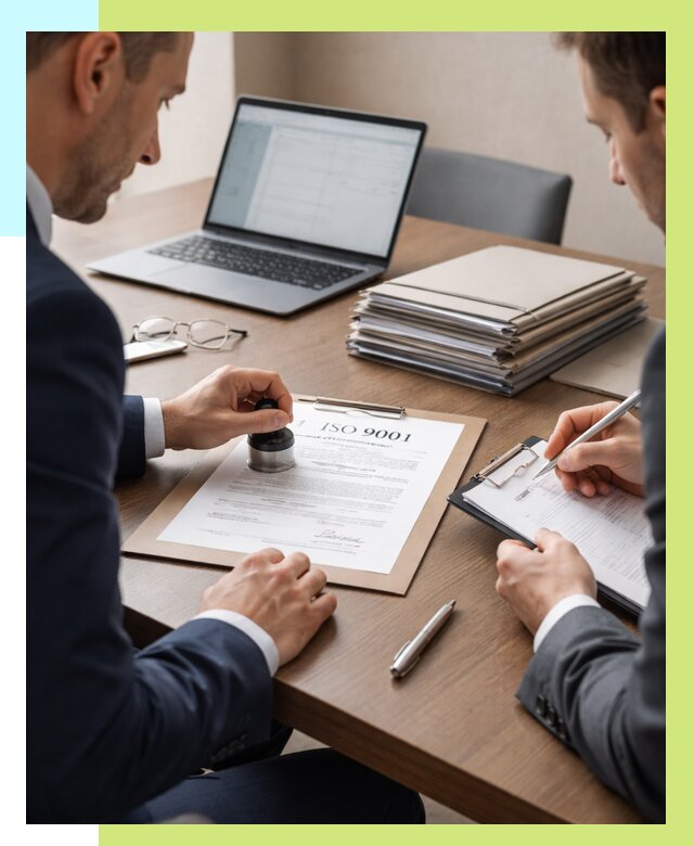 Сертификат ISO 9001 в Кургане купить от 82472 р. | Алешин-Крг