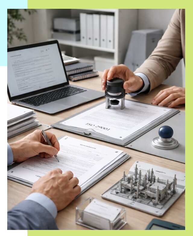 Сертификат ISO 29001 в Кургане под ключ от 77318 р. | Алешин-Крг