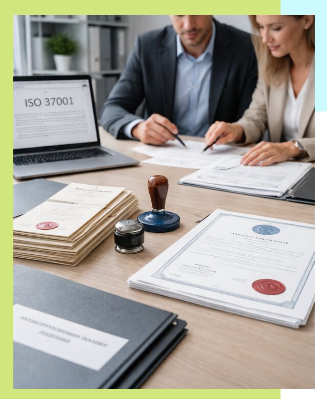 Получение сертификата ISO 37001 по системе борьбы с коррупцией в Кургане